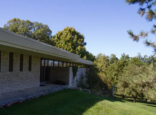 Photo 2: Exterior · Douglas and Charlotte Grant House designed by Frank Lloyd Wright