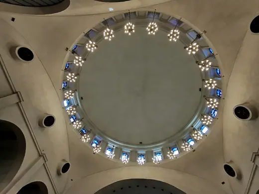 Photo 5: Interior · Roof of the Great Synagogue in Tel Aviv, Israel