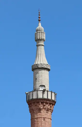 Photo 2: Exterior · Minaret of the Yeşil Cami (Green Mosque), Bursa, Turkey