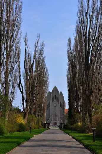 Photo 3: Exterior · Cemetary at Grundtvig Church