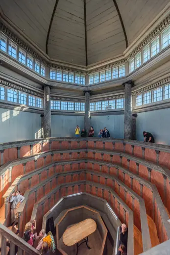 Photo 5: Interior · The anatomical theatre in Gustavianum, the oldest standing building of Uppsala University