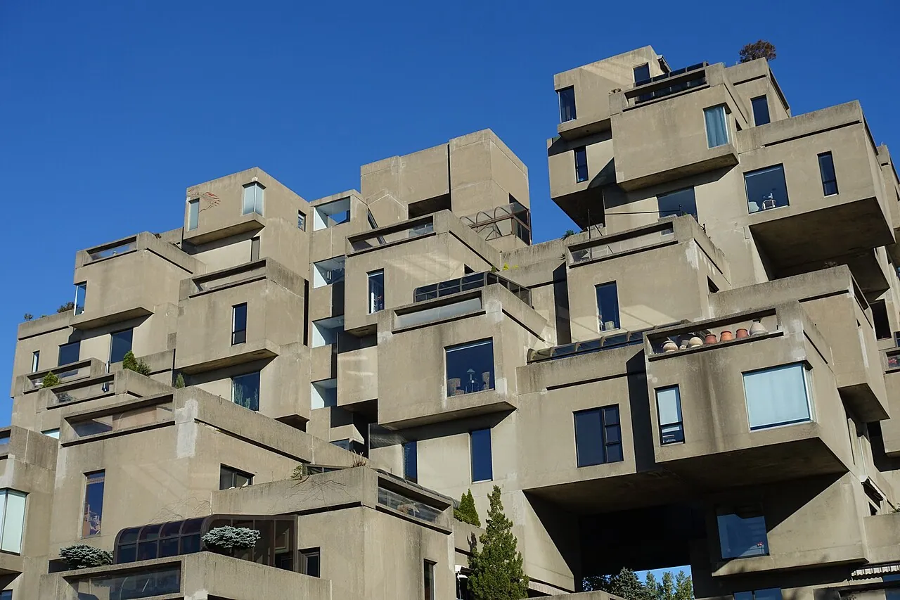 Habitat 67: Exterior · Habitat 67 @ Cité du Havre @ Montréal