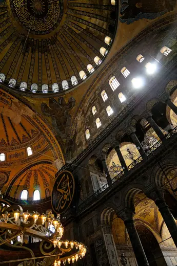 Photo 5: Interior · Interior of the Hagia Sophia Grand Mosque, Istanbul, Turkey