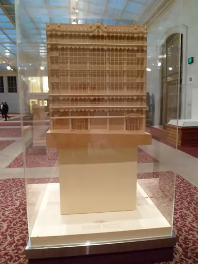 Photo 7: Model · Exhibition item on display in the South Light Court of San Francisco City Hall