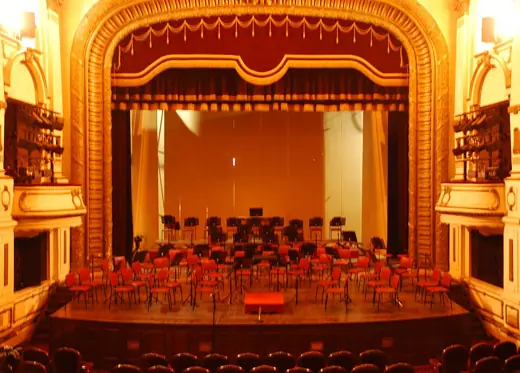 Photo 6: Interior · Stage of the Hanoi Opera