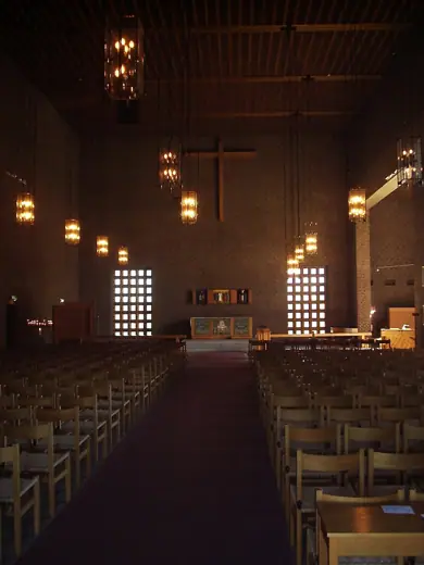Photo 4: Interior · Härlanda kyrka i Göteborg den 11 september 2005