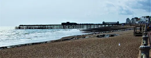 Photo 2: Exterior · Hastings Pier, East Sussex, England, after its redevelopment in 2017