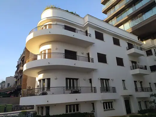 Photo 2: Exterior · One wing of the HaYarkon 96 building