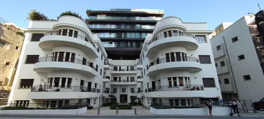Photo 4: Exterior · Bauhaus building at HaYarkon 96