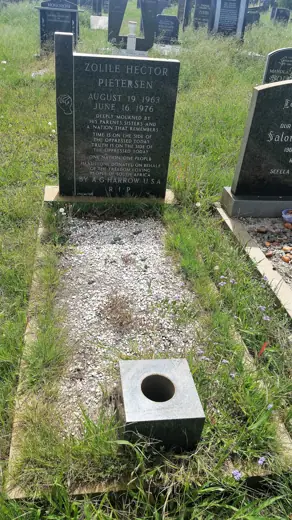 Photo 4: Exterior · The grave of Hector Pieterson at Avalon Cemetery, Soweto, Johannesburg, South Africa