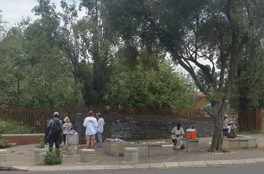 Photo 5: Context · The site where Hector Pieterson is reputed to have been shot by Police