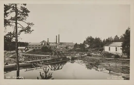 Photo 2: Exterior · Bildet er hentet fra Nasjonalbibliotekets bildesamling Klevfoss, Løten, Hedmark