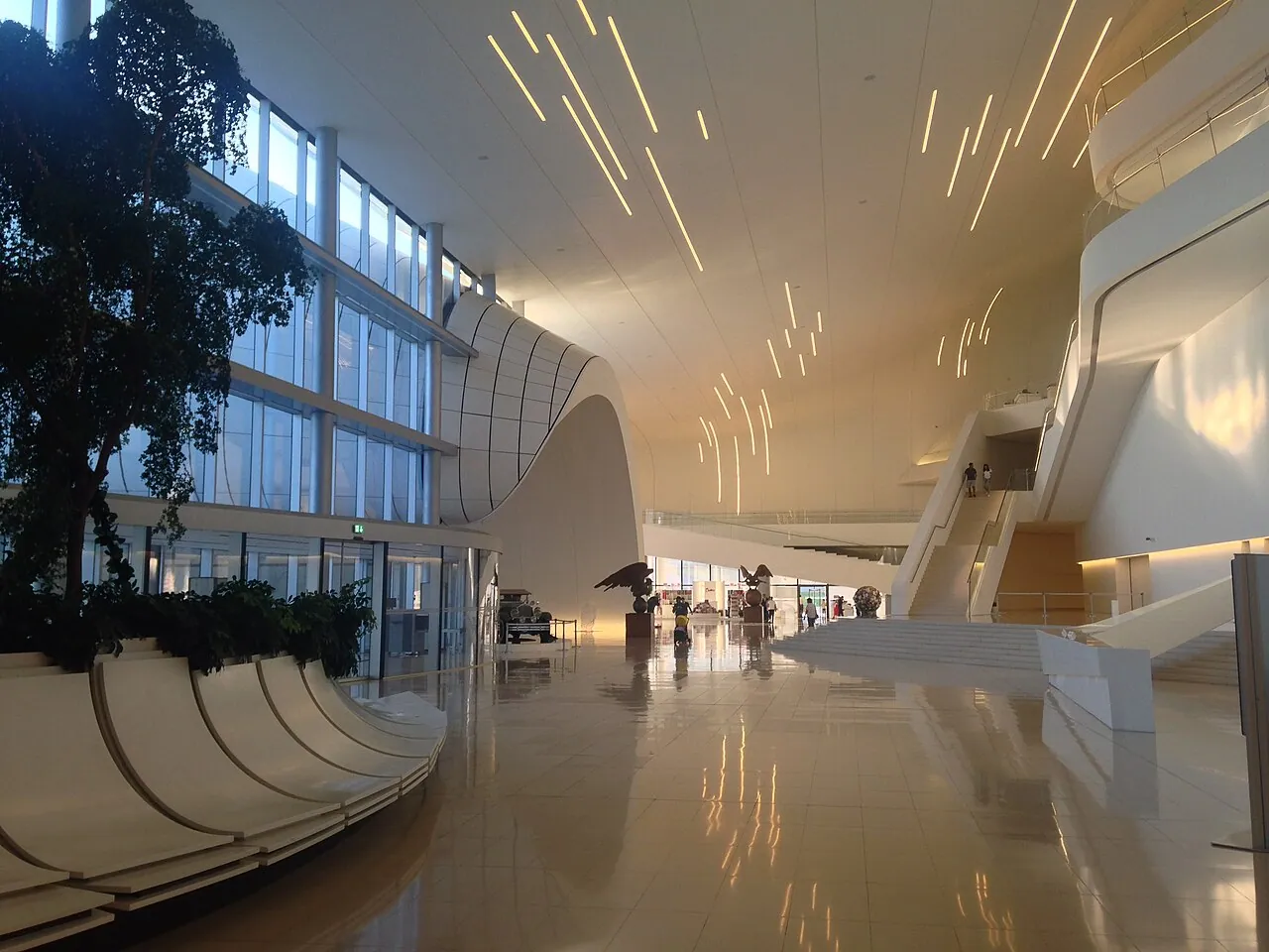 Heydar Aliyev Center: Interior · Interior of Heydar Aliyev Cultural Center