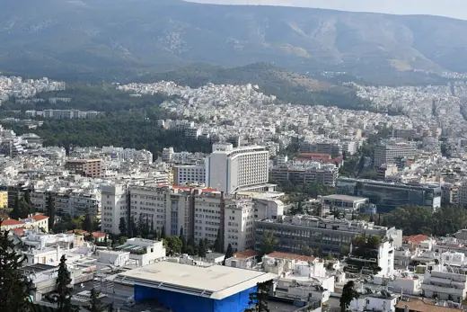 Photo 5: Exterior · Vue de la colline du Lycabette à Athènes
