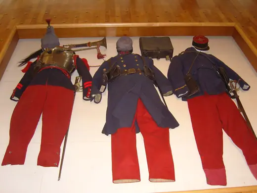 Photo 4: Exterior · French Army uniforms from WWI