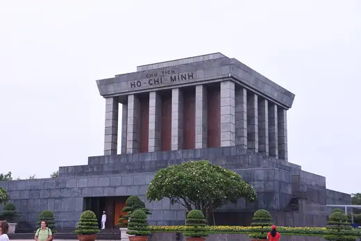 Photo 4: Exterior · So this then is the de facto symbol of Hanoi, the Ho Chi Minh Mausoleum in Ba Dinh Square of the city