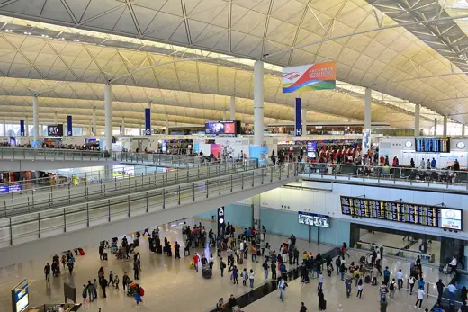 Photo 6: Interior · Interior of Hong Kong International Airport