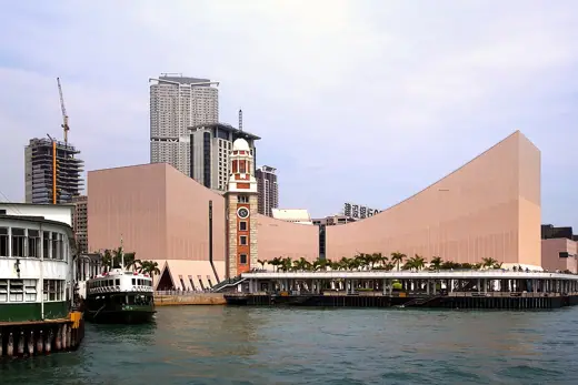Photo 2: Exterior · The Hong Kong Cultural Centre is a multipurpose performance facility in the Tsim Sha Tsui area of Hong Kong