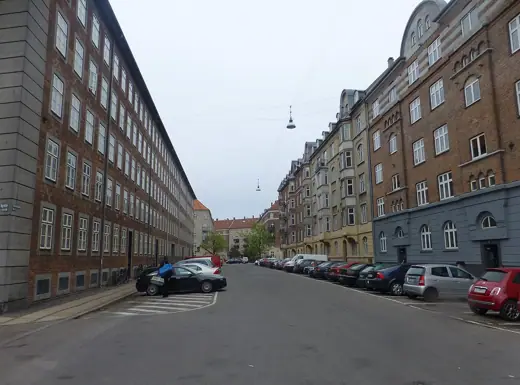 Photo 6: Context · The street Hornbækgade in Nørrebro in Copenhagen