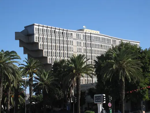 Photo 3: Exterior · The Hôtel du Lac in the center of Tunis, Tunisia