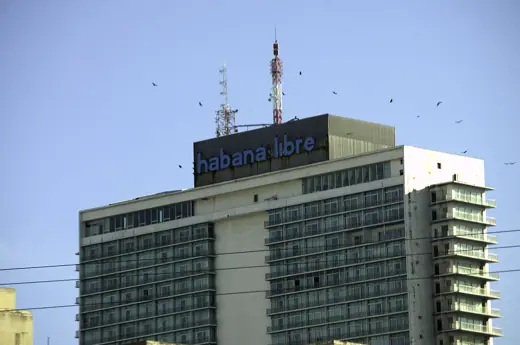Photo 6: Context · Havana Libre Hotel (Former Hilton) seen from Avenue Carlos Manuel Céspedes