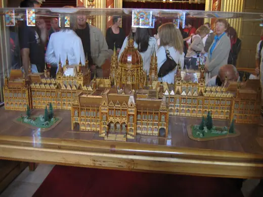 Photo 7: Model · Model of the Hungarian Parliament Building (Országház), located within the real building