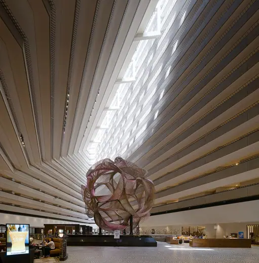 Photo 4: Interior · Lobby atrium of the Hyatt Regency San Francisco, with Charles O