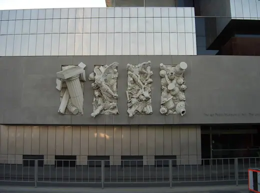 Photo 5: Detail · Exterior of the Ian Potter Museum of Art on Swanston Street at the University of Melbourne