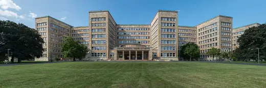 Photo 3: Exterior · The Poelzig-Bau , aka IG Farben Building, which today houses the University of Frankfurt am Main