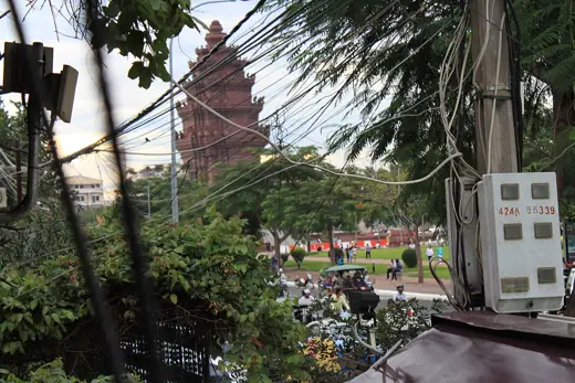 Photo 3: Exterior · Phnom Penh Independence Monument from Java Cafe, Preah Sihanouk Blvd