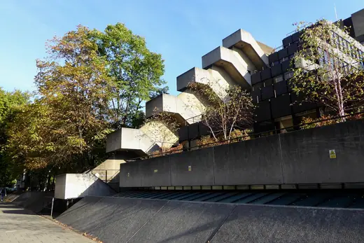 Photo 5: Interior · Brutalist stairs on the exterior of the UCL Instiute of Education building