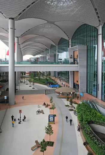 Photo 2: Exterior · Istanbul airport: Terminal entrance