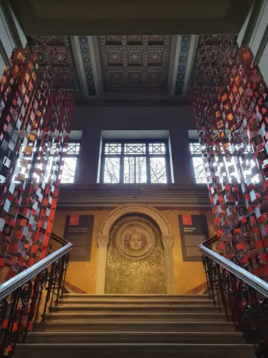Photo 3: Interior · Stairs in Istanbul Archeology Museums