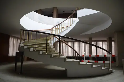 Photo 4: Interior · Funky 60's stairway inside the Istanbul Archaeological Museum