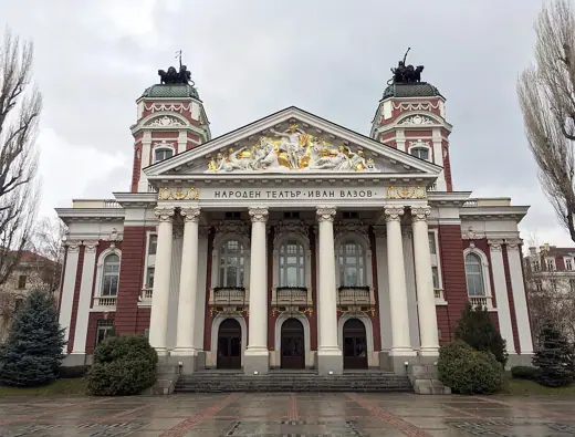 Photo 3: Exterior · Ivan Vazov National Theatre photographed in December
