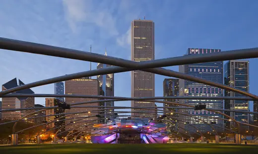 Photo 2: Exterior · Jay Pritzker Pavilion, Chicago, Illinois, USA