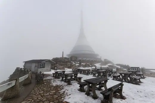 Photo 4: Exterior · Tower on the mountain Ještěd