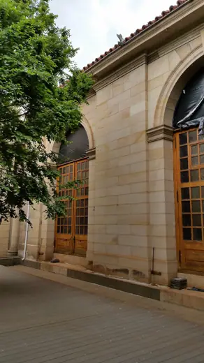 Photo 4: Interior · View from inside the courtyard