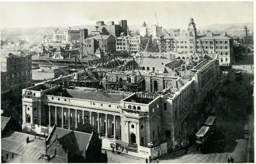 Photo 2: Interior · The Johannesburg City Hall while still under construction