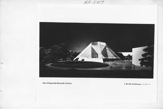 Photo 4: Exterior · This is a photograph of an artist's conception of the John Fitzgerald Kennedy Library, I