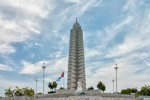 Photo 6: Context · Memorial of José Martí, Havana, Cuba at Plaza de la Revolucion