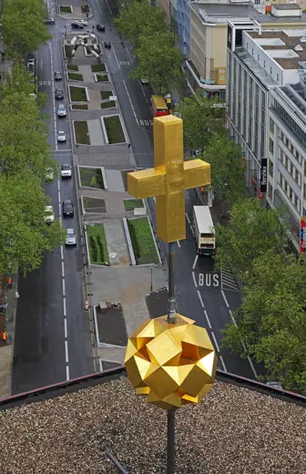 Photo 2: Exterior · Views from the scaffolds of the Kaiser Wilhelm Memory Church
