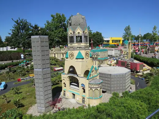 Photo 8: Model · Kaiser-Wilhelm-Gedächtniskirche at Legoland Deutschland, Günzburg, Deutschland