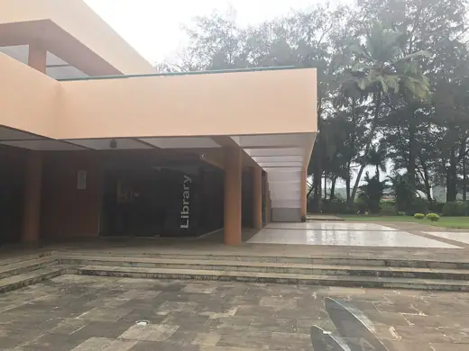 Photo 2: Exterior · The small and well maintained library at Kala Academy Goa