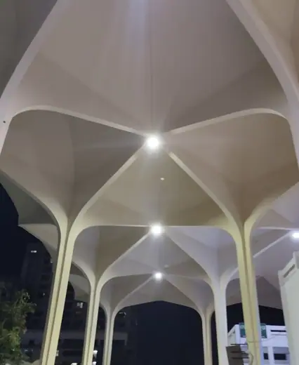 Photo 5: Interior · Entrance architecture of Kamalapur railway station