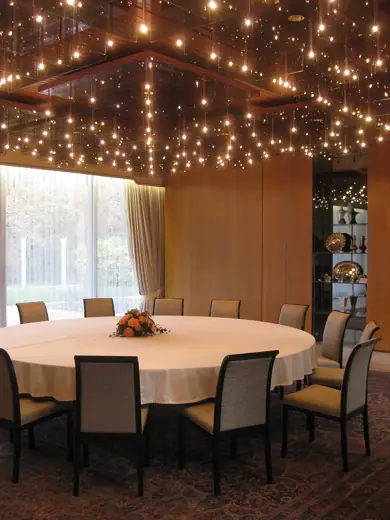 Photo 3: Interior · Germany, Bonn: the former chancellor's bungalow, dining room