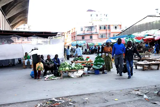 Photo 2: Exterior · The Kariakoo market in Dar es Salaam