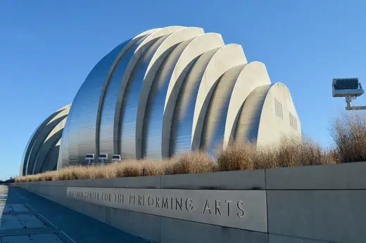 Photo 2: Exterior · Kauffman Center for Performing Arts at daytime in Kansas City, MO