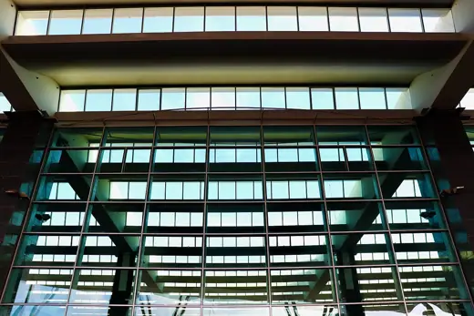 Photo 5: Interior · Glass Curtain Wall of Kempegowda International airport, Bengaluru