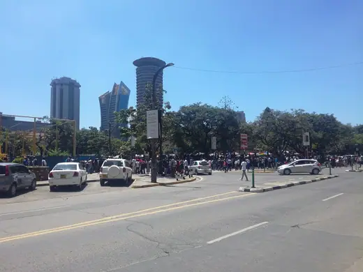 Photo 6: Interior · The cylindrical buildings at the background is KICC, the capital city's landmark